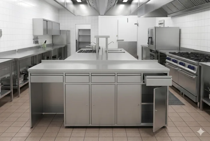 Muebles en Acero Inoxidable