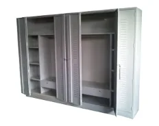 ARMARIO METÁLICO TIPO CLOSET DOBLE
