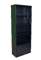 MUEBLE METÁLICO TIPO ARMARIO CON 2 GAVETAS INFERIORES HORIZONTALES