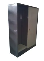 ARMARIO METÁLICO CON PUERTAS CORREDIZAS DE METAL