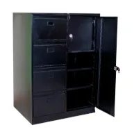 ARCHIVO DE 4 GAVETAS CON CAJA FUERTE