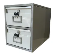 MINI ARCHIVO DE 2 GAVETAS VERTICAL