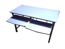 MUEBLE METÁLICO PARA 2 COMPUTADORAS