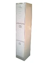 LOCKER METALICO DE 3 COMPARTIMIENTOS