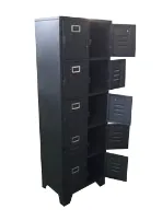 LOCKER DE 10 COMPARTIMIENTOS PATAS CÓNICAS