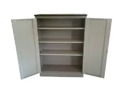 LIBRERA VERTICAL PUERTAS DE METAL