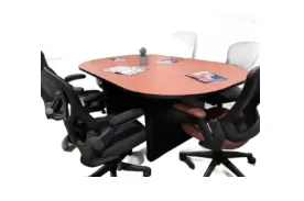 MESA OVALADA PARA REUNIONES DE 6 A 8 PERSONAS