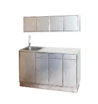 JUEGO DE MUEBLES ACERO INOXIDABLE Y AÉREO