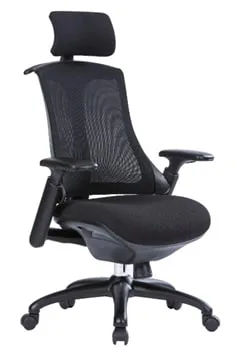 SILLA EJECUTIVA PREMIUM ERGOMESH CON CABECERA