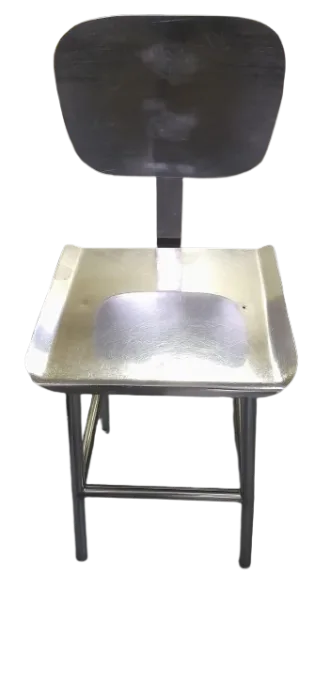 SILLA DE ACERO INOXIDABLE