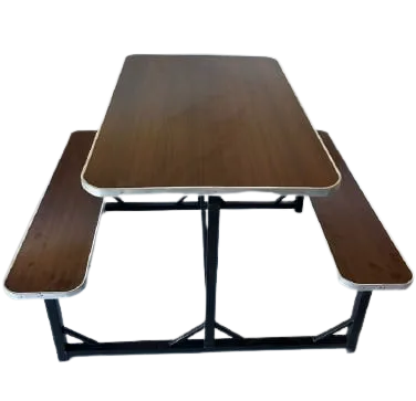 MESA PARA CAFETIN METÁL MADERA