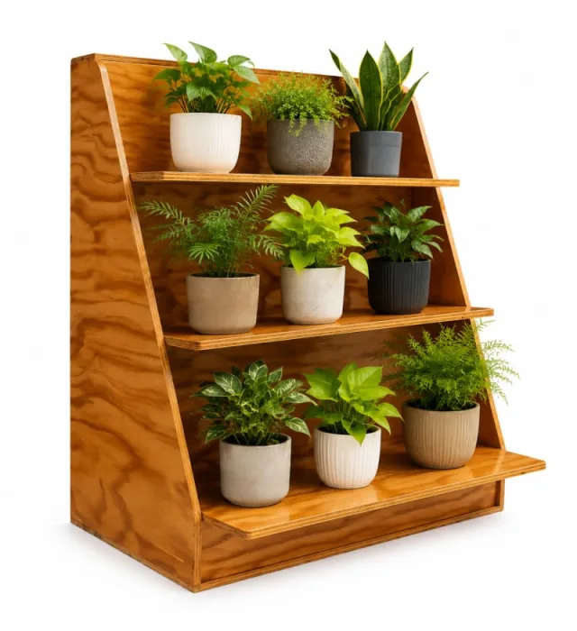 ESTANTE DECORATIVO PARA PLANTAS